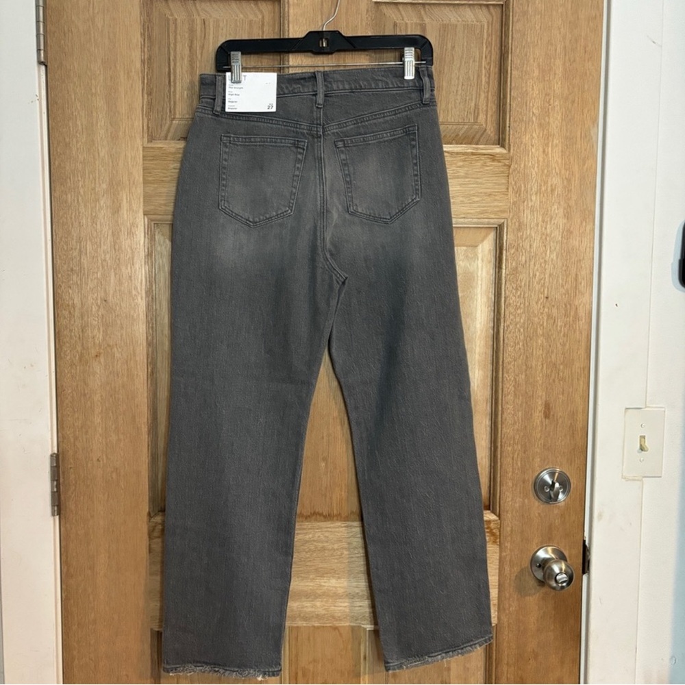 NEW LOFT Gray High Rise Jeans - Picture 4 of 5